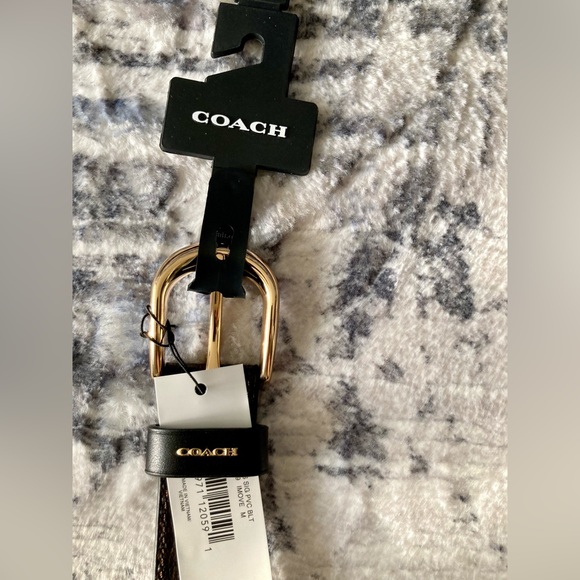 BUNDLE DEAl‼️ Coach Classic Belt Signature Canvas/Coach Pouch Signature Canvas - Picture 6 of 15